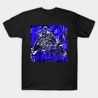 ZOO PANTHER BLOCK PRINT T-Shirt